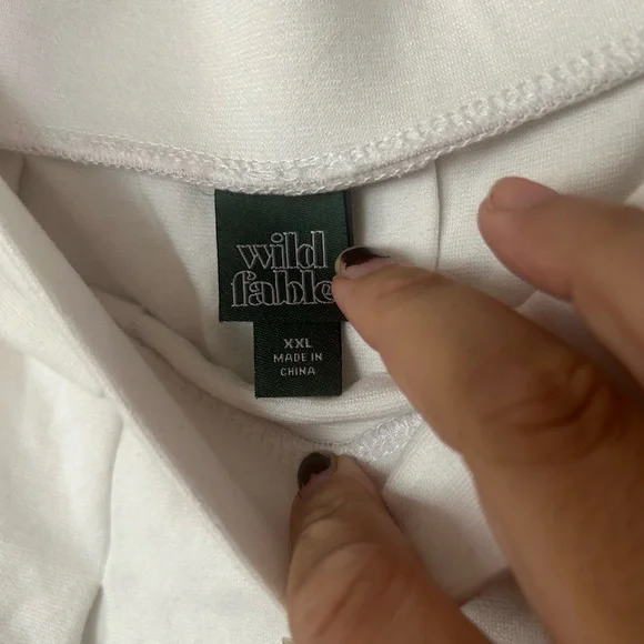 Wild Fable White mini tennis skirt XXL - Picture 4 of 4